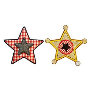 Sheriffstern zum Aufbügeln